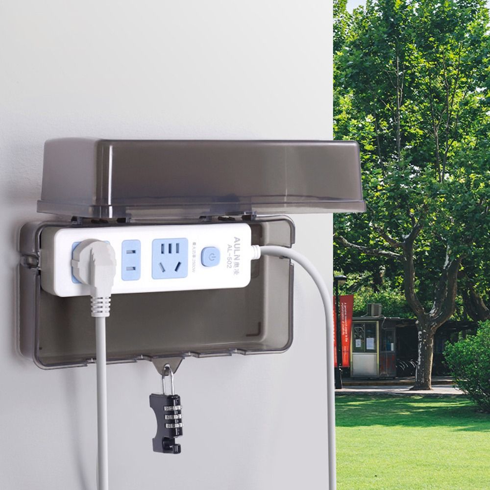กล่องจัดเก็บปลั๊กพลาสติกแบบพกพ - Outdoor Power Strip Weatherproof บทวิจารณ์และราคา